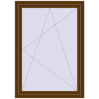 Pricing Tilt-and-Turn 1000x1400 mm REHAU OPTIMUM EURO-DESIGN 70 WALNUT external