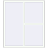 Pricing Tilt-and-Turn 1300x1500 mm ALU STANDARD 72 RAL 9016 Traffic white two-sided