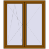Pricing Tilt-and-Turn 1300x1500 mm KORSA ENERGY-SAVING REHAU SYNEGO MD