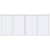 Pricing Tilt-and-Turn 3300x1420 mm REHAU OPTIMUM EURO-DESIGN 70 RAL 9016 Traffic white two-sided