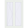 Pricing Tilt-and-Turn 1020x1560 mm REHAU OPTIMUM EURO-DESIGN 70 RAL 9016 Traffic white two-sided