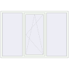 Pricing Tilt-and-Turn 2065x1425 mm REHAU OPTIMUM EURO-DESIGN 70 RAL 9016 Traffic white two-sided