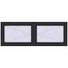 Pricing Tilt-and-Turn 1770x635 mm REHAU ENERGY-SAVING SYNEGO MD BLACK_ULTI-MATT external