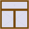 Pricing Tilt-and-Turn 2000x2000 mm REHAU OPTIMUM EURO-DESIGN 70 GOLDEN OAK external