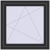 Pricing Tilt-and-Turn 860x860 mm REHAU OPTIMUM EURO-DESIGN 70 ANTHRACITE_GREY_GLATT two-sided