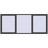 Pricing Tilt-and-Turn 3080x1290 mm REHAU ENERGY-SAVING SYNEGO MD BASALT_GREY two-sided