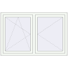 Pricing Tilt-and-Turn 1460x940 mm REHAU OPTIMUM EURO-DESIGN 70 RAL 9016 Traffic white two-sided