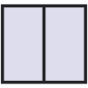 Pricing Tilt-and-Turn 1395x1285 mm REHAU ENERGY-SAVING SYNEGO MD BLACK_ULTI-MATT two-sided
