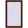 Ustalenie cen Okna skrzydłowe 1100x1650 mm CLASICTHERM 70 MAHAGON_SAPELI dwustronny