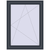 Pricing Tilt-and-Turn 910x1200 mm KORSA ENERGY-SAVING REHAU SYNEGO MD