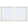 Pricing Tilt-and-Turn 2300x1300 mm REHAU OPTIMUM EURO-DESIGN 70 RAL 9016 Traffic white two-sided