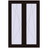 Ustalenie cen Okna skrzydłowe 1005x1505 mm REHAU ENERGY-SAVING SYNEGO MD BLACK_BROWN zewnętrzny