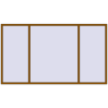 Pricing Tilt-and-Turn 3000x1700 mm REHAU OPTIMUM EURO-DESIGN 70 GOLDEN OAK external
