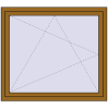 Pricing Tilt-and-Turn 1300x1150 mm REHAU ENERGY-SAVING SYNEGO MD LIGHT_OAK external