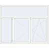 Pricing Tilt-and-Turn 2050x1660 mm REHAU OPTIMUM EURO-DESIGN 70 RAL 9016 Traffic white two-sided