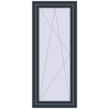 Pricing Tilt-and-Turn 650x1550 mm REHAU OPTIMUM EURO-DESIGN 70 ANTHRACITE_GREY_STRUKTURAL two-sided