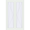 Pricing Tilt-and-Turn 1000x1650 mm REHAU OPTIMUM EURO-DESIGN 70 RAL 9016 Traffic white two-sided