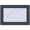 Ustalenie cen Okna skrzydłowe 1000x700 mm CLASICTHERM 70 ANTHRACITE_GREY_STRUKTURAL dwustronny