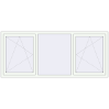 Pricing Tilt-and-Turn 2300x980 mm REHAU OPTIMUM EURO-DESIGN 70 RAL 9016 Traffic white two-sided