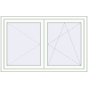Pricing Tilt-and-Turn 1400x900 mm REHAU ENERGY-SAVING SYNEGO MD RAL 9016 Traffic white two-sided