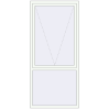 Pricing Tilt-and-Turn 1000x2200 mm REHAU ENERGY-SAVING SYNEGO MD RAL 9016 Traffic white two-sided