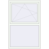 Pricing Tilt-and-Turn 1000x1500 mm REHAU OPTIMUM EURO-DESIGN 70 RAL 9016 Traffic white two-sided