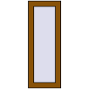 Ustalenie cen Okna skrzydłowe 300x800 mm REHAU OPTIMUM EURO-DESIGN 70 GOLDEN OAK dwustronny