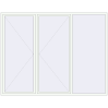 Pricing Tilt-and-Turn 3000x2340 mm REHAU ENERGY-SAVING SYNEGO MD RAL 9016 Traffic white two-sided
