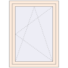 Pricing Tilt-and-Turn 850x1150 mm REHAU OPTIMUM EURO-DESIGN 70 CREAME_WHITE_50L-2 external