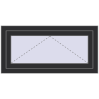Pricing Tilt-and-Turn 980x480 mm REHAU OPTIMUM EURO-DESIGN 70 ANTHRACITE_GREY_GLATT two-sided