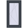 Pricing Tilt-and-Turn 500x1000 mm REHAU OPTIMUM EURO-DESIGN 70 ANTHRACITE_GREY_STRUKTURAL external
