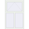 Pricing Tilt-and-Turn 1000x1500 mm REHAU BRILLANT DESIGN RAL 9016 Traffic white two-sided