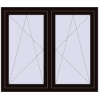 Ustalenie cen Okna skrzydłowe 1275x1115 mm REHAU ENERGY-SAVING SYNEGO MD BLACK_BROWN zewnętrzny