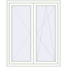 Pricing Tilt-and-Turn 1100x1350 mm KORSA ENERGY-SAVING REHAU SYNEGO MD