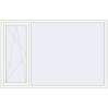 Pricing Tilt-and-Turn 2200x1400 mm REHAU OPTIMUM EURO-DESIGN 70 RAL 9016 Traffic white two-sided