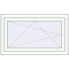 Pricing Tilt-and-Turn 1000x560 mm REHAU OPTIMUM EURO-DESIGN 70 RAL 9016 Traffic white two-sided