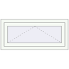Pricing Tilt-and-Turn 1000x500 mm REHAU OPTIMUM EURO-DESIGN 70 RAL 9016 Traffic white two-sided