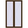 Ustalenie cen Okna skrzydłowe 1400x2300 mm REHAU ENERGY-SAVING SYNEGO MD DARK_OAK dwustronny
