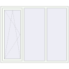 Pricing Tilt-and-Turn 1800x1500 mm REHAU ENERGY-SAVING SYNEGO MD RAL 9016 Traffic white two-sided