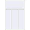 Pricing Tilt-and-Turn 1500x2250 mm REHAU OPTIMUM EURO-DESIGN 70 RAL 9016 Traffic white two-sided