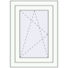 Pricing Tilt-and-Turn 500x700 mm REHAU ENERGY-SAVING SYNEGO MD RAL 9016 Traffic white two-sided