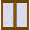 Ustalenie cen Okna skrzydłowe 1200x1250 mm KORSA OPTIMUM REHAU EURO 70