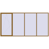 Pricing Tilt-and-Turn 4700x2300 mm REHAU ENERGY-SAVING SYNEGO MD LIGHT_OAK two-sided