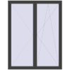 Pricing Tilt-and-Turn 1800x2300 mm REHAU ENERGY-SAVING SYNEGO MD BASALT_GREY two-sided
