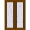 Ustalenie cen Okna skrzydłowe 1020x1415 mm REHAU ENERGY-SAVING SYNEGO MD GOLDEN OAK dwustronny