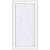 Pricing Tilt-and-Turn 900x1760 mm REHAU OPTIMUM EURO-DESIGN 70 RAL 9016 Traffic white two-sided