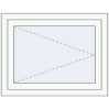 Pricing Tilt-and-Turn 800x700 mm REHAU OPTIMUM EURO-DESIGN 70 RAL 9016 Traffic white two-sided