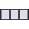 Pricing Tilt-and-Turn 2309x900 mm REHAU OPTIMUM EURO-DESIGN 70 ANTHRACITE_GREY_GLATT external