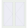 Pricing Tilt-and-Turn 1390x1590 mm REHAU EURO 70 RAL 9016 Traffic white two-sided