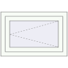 Pricing Tilt-and-Turn 760x480 mm REHAU OPTIMUM EURO-DESIGN 70 RAL 9016 Traffic white two-sided